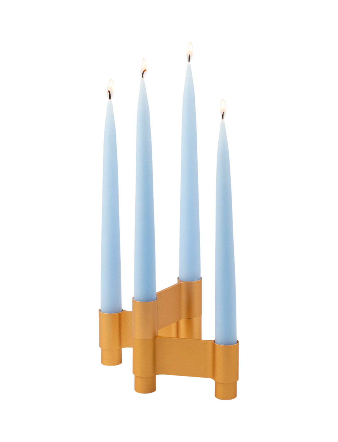 STUDIO ABOUT Link, Candle Holder Gold - One Sizex11 - Unisex