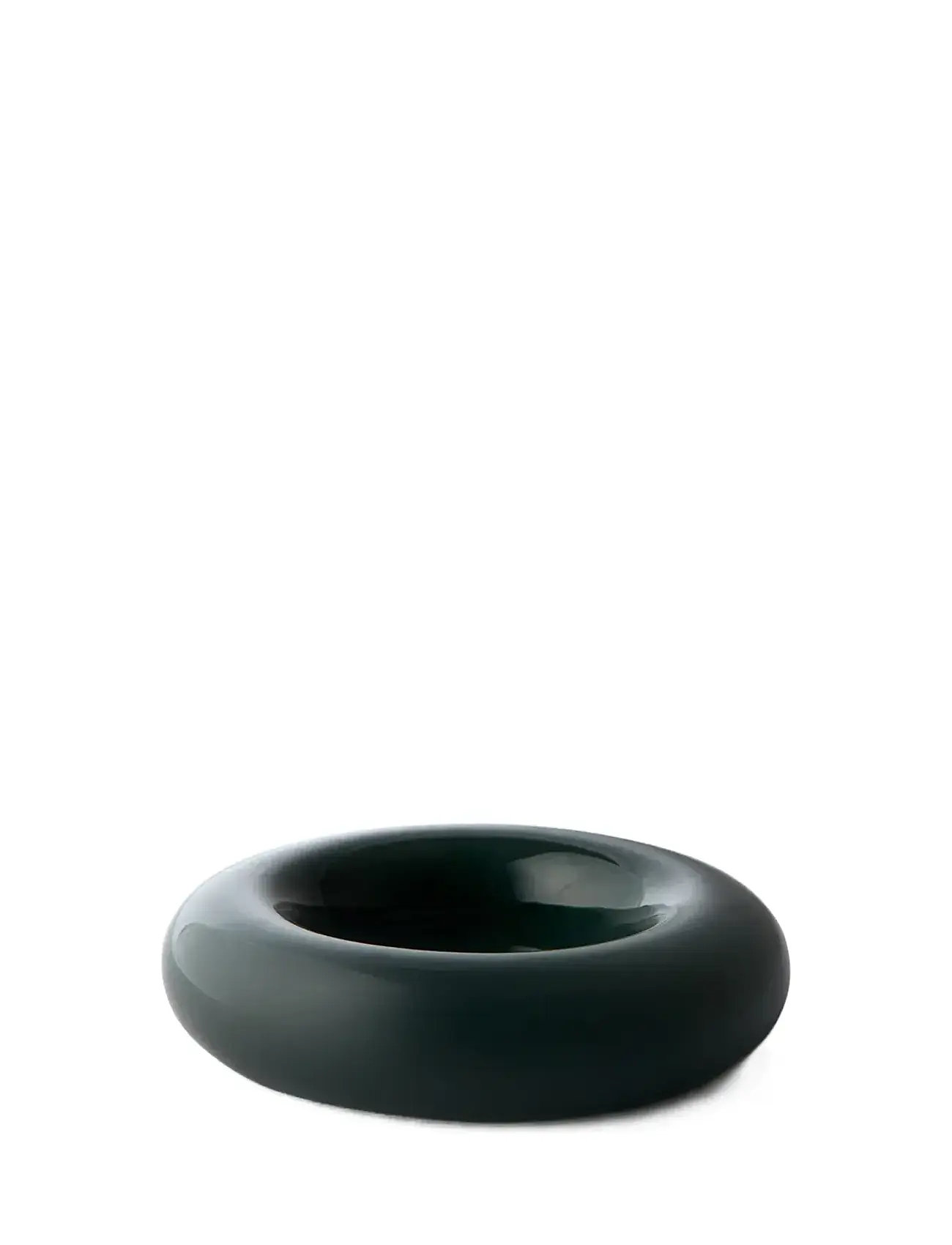 STUDIO ABOUT Bob Candle Holder, Large, Dunkel Grün Grün - Ø 16 CM - Unisex