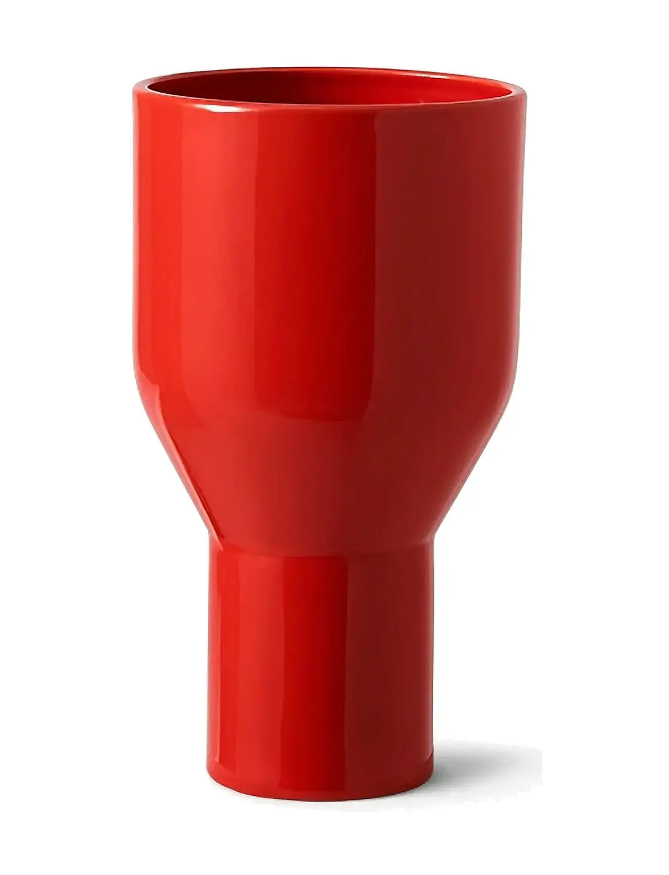 STUDIO ABOUT Vase, Flowershade Rot - Ø 16 CM - Unisex