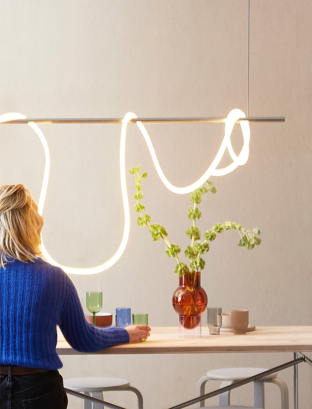 Flex Tube Home Lighting Lamps String Lights White Studio About