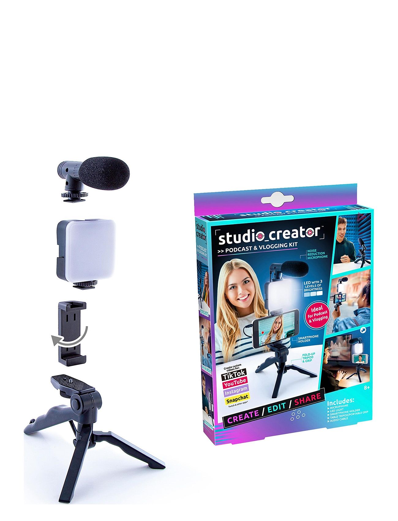 Studio Creator Vlogging Kit Toys Electronic & Media Multi/patterned Studio Creator