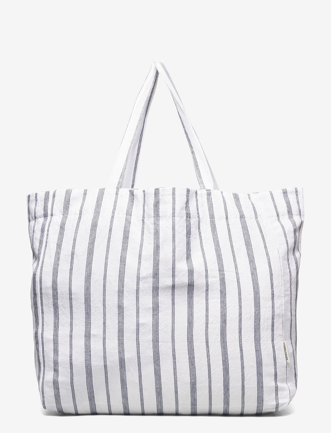 silver beach bag