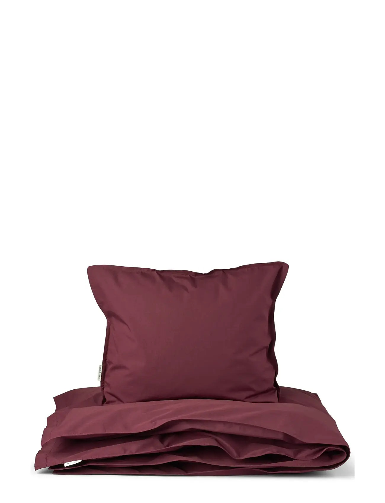 STUDIO FEDER Adult Bedding, 140X200 cm/60X63, Burgundy, Sengetekstiler > Sengesæt, Unisex