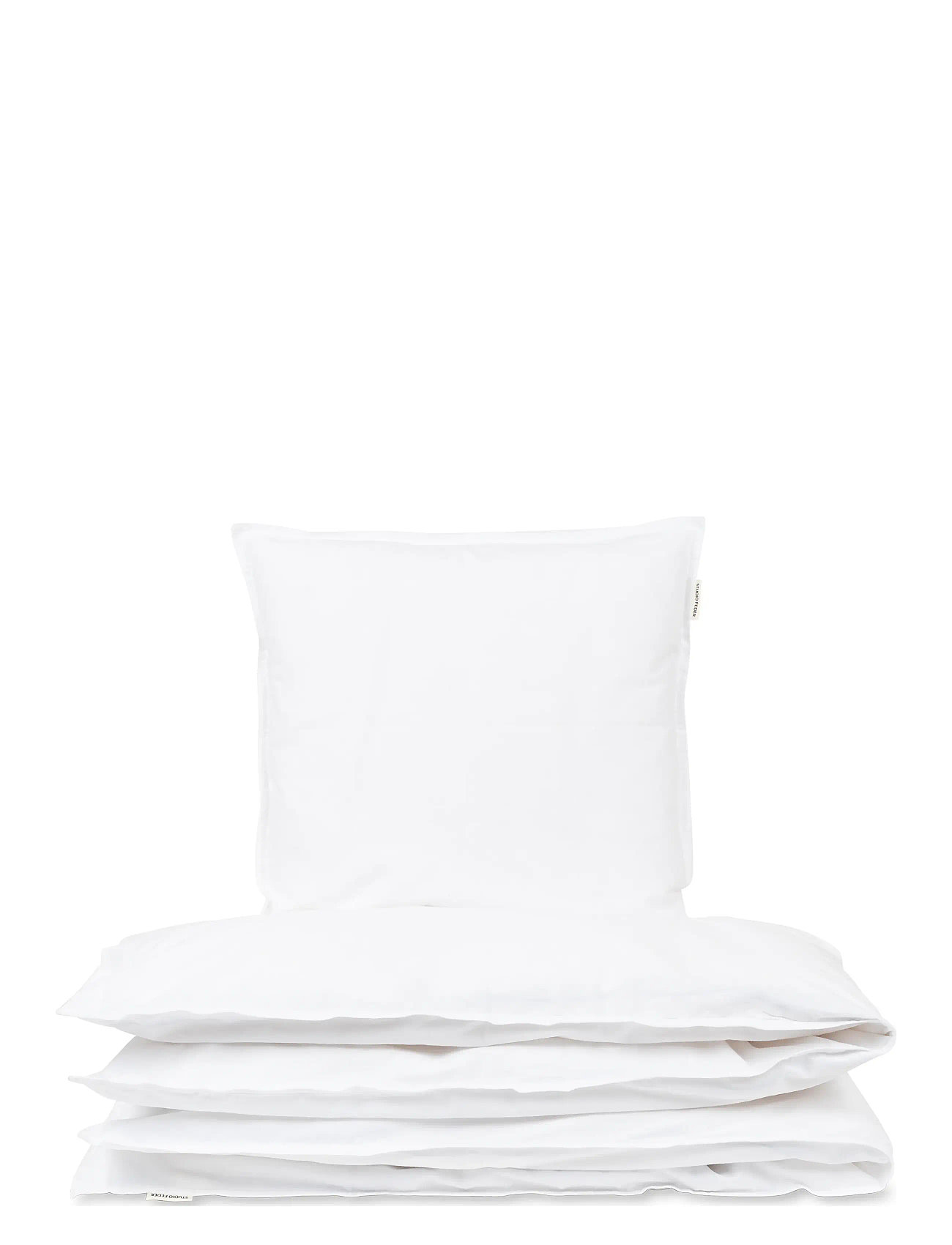 STUDIO FEDER Adult Bedding Extra Length, 140X220;60X63 cm, White, Sengetekstiler > Sengesæt, Unisex