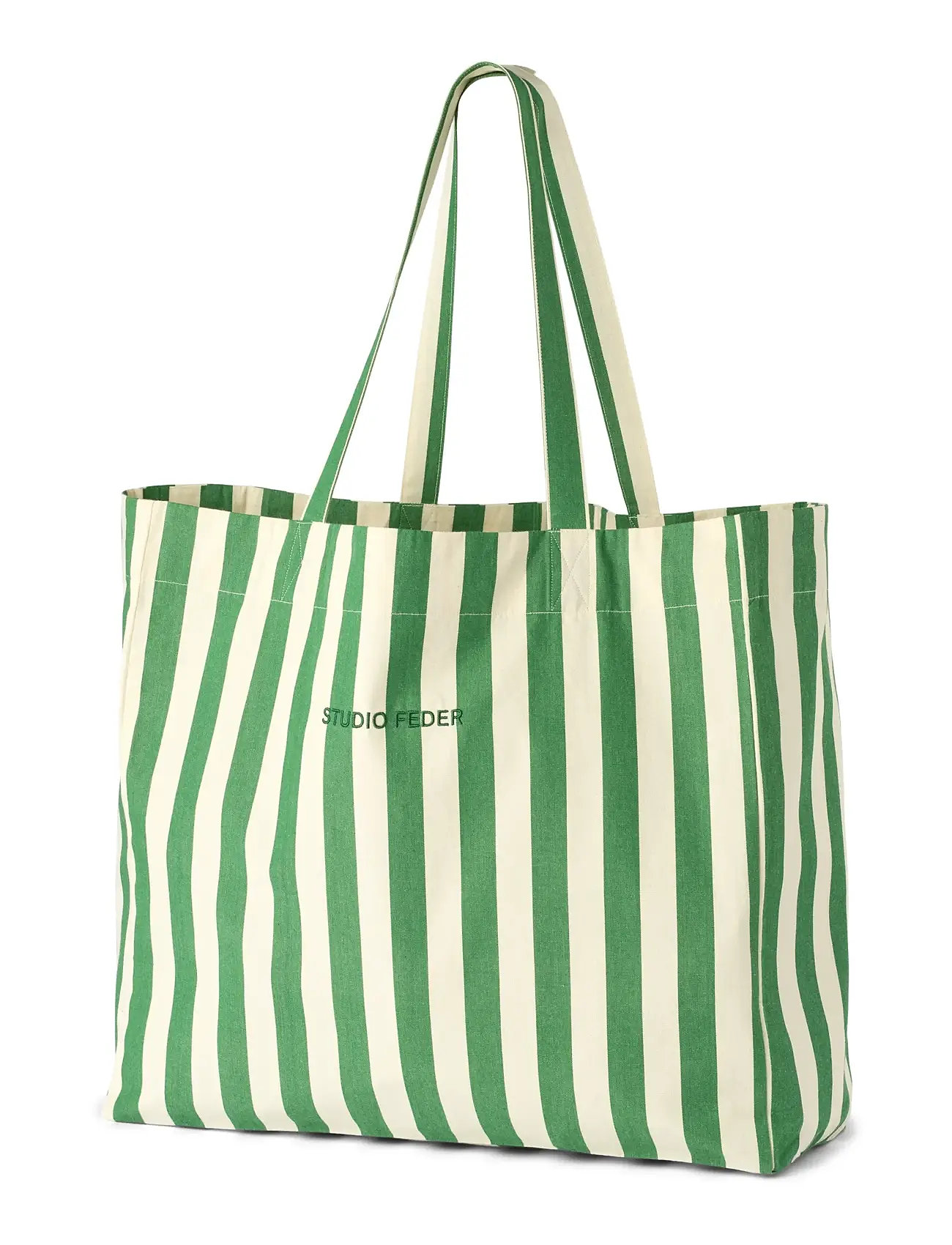 STUDIO FEDER Hanna Shopper, 40X45 cm, Green, Tasker > Totes, Dame