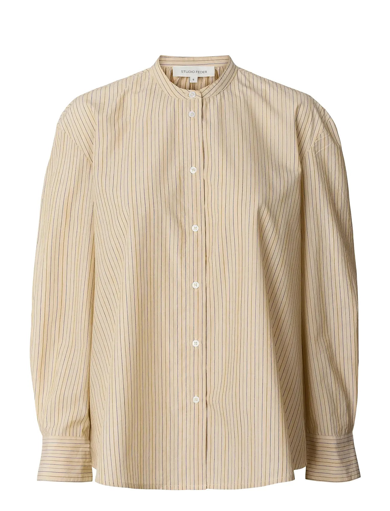 STUDIO FEDER Isolde Shirt Beige - L - Damen