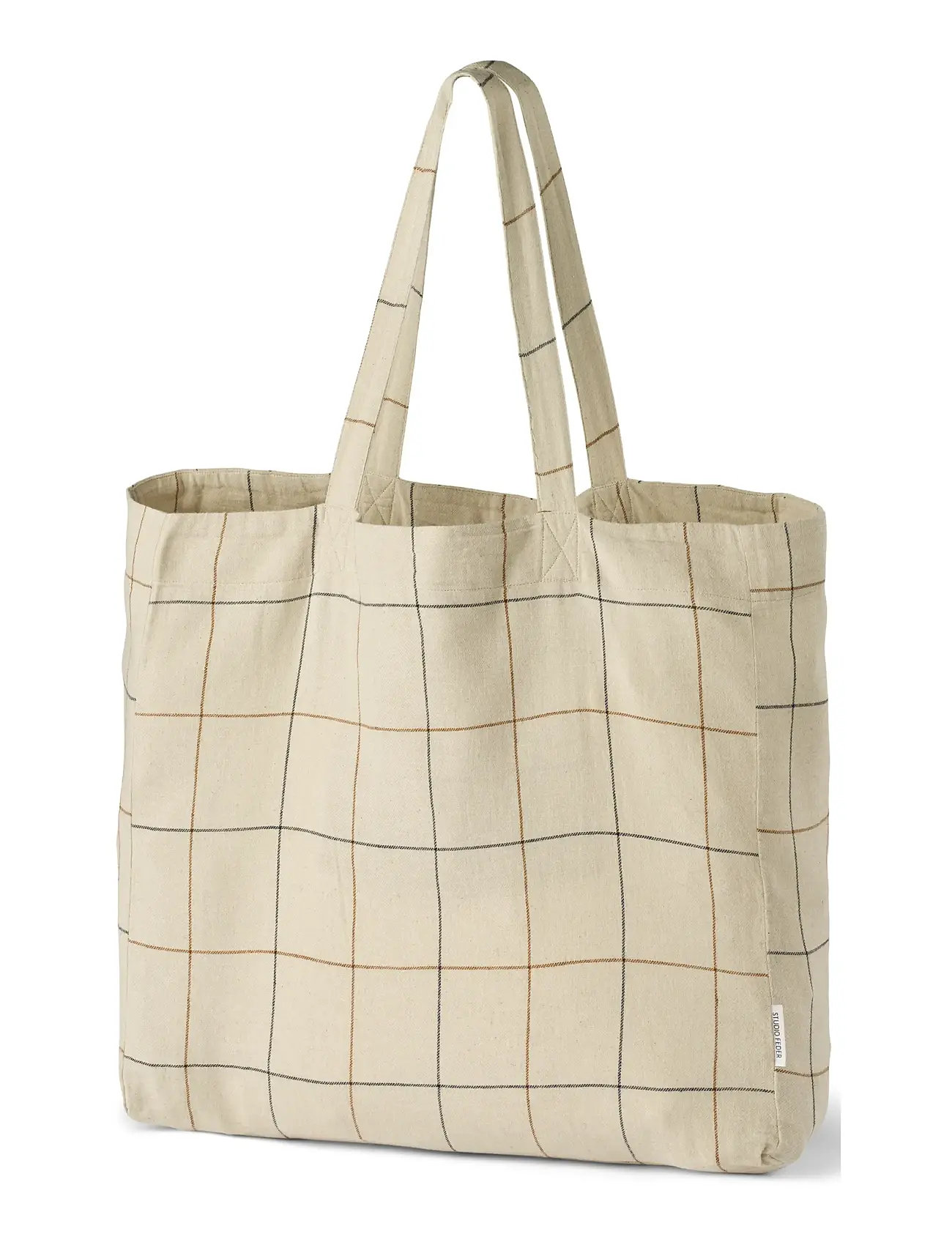 STUDIO FEDER Hanna Shopper, 40X45 cm, Cream, Tasker > Totes, Dame