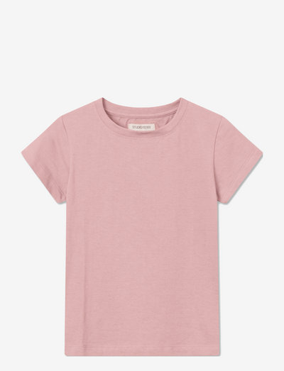 ARI T-SHIRT - ROSE - plain short-sleeved t-shirts - rose