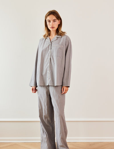 STUDIO FEDER Edith Pajama - Blue Dawn - Pyjamat - Boozt.com