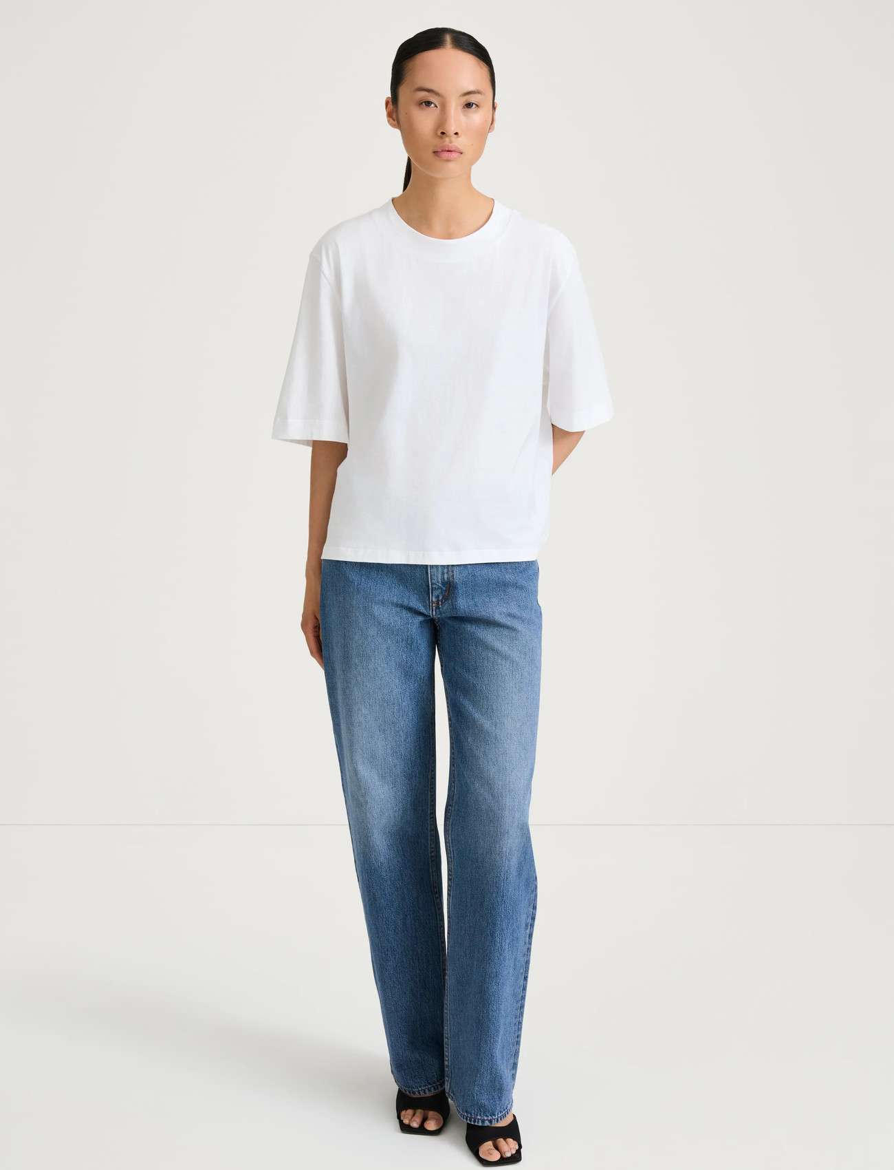 Stylein Joyce T-Shirt, S, White, T-Shirts & Toppe > Kortærmede, Dame
