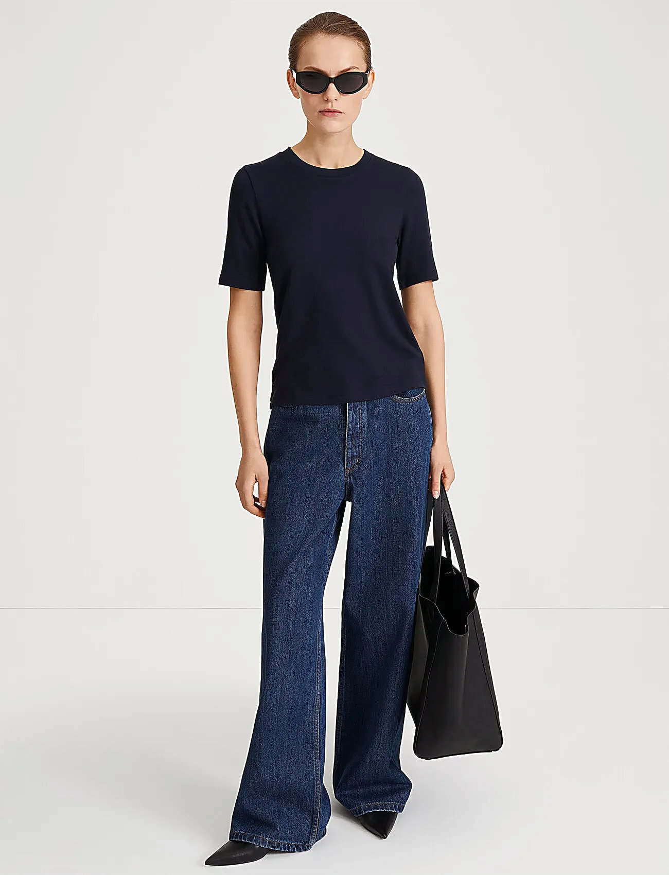Stylein Chambers Top, S, Navy, T-Shirts & Toppe > Kortærmede, Dame