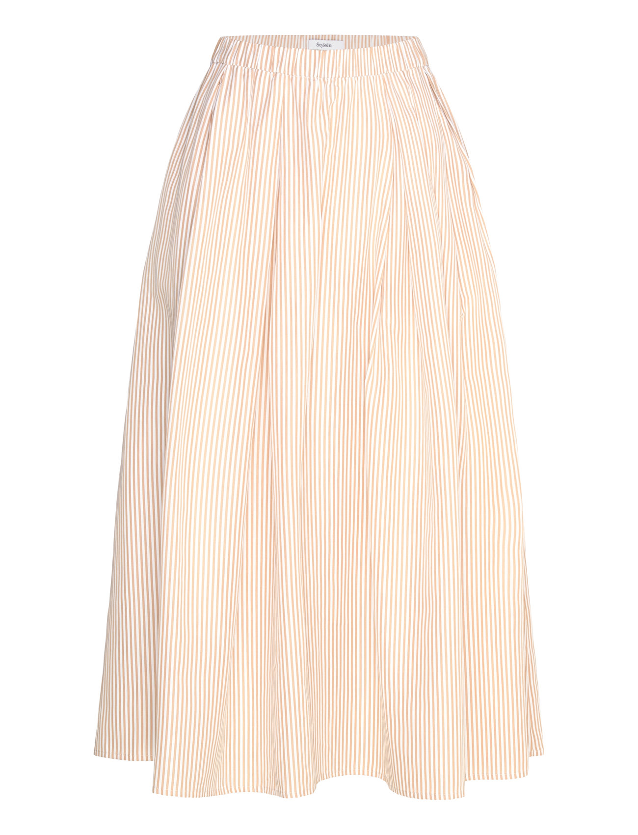 Jorina Skirt Skirts Knee-length & Midi Skirts Beige Stylein