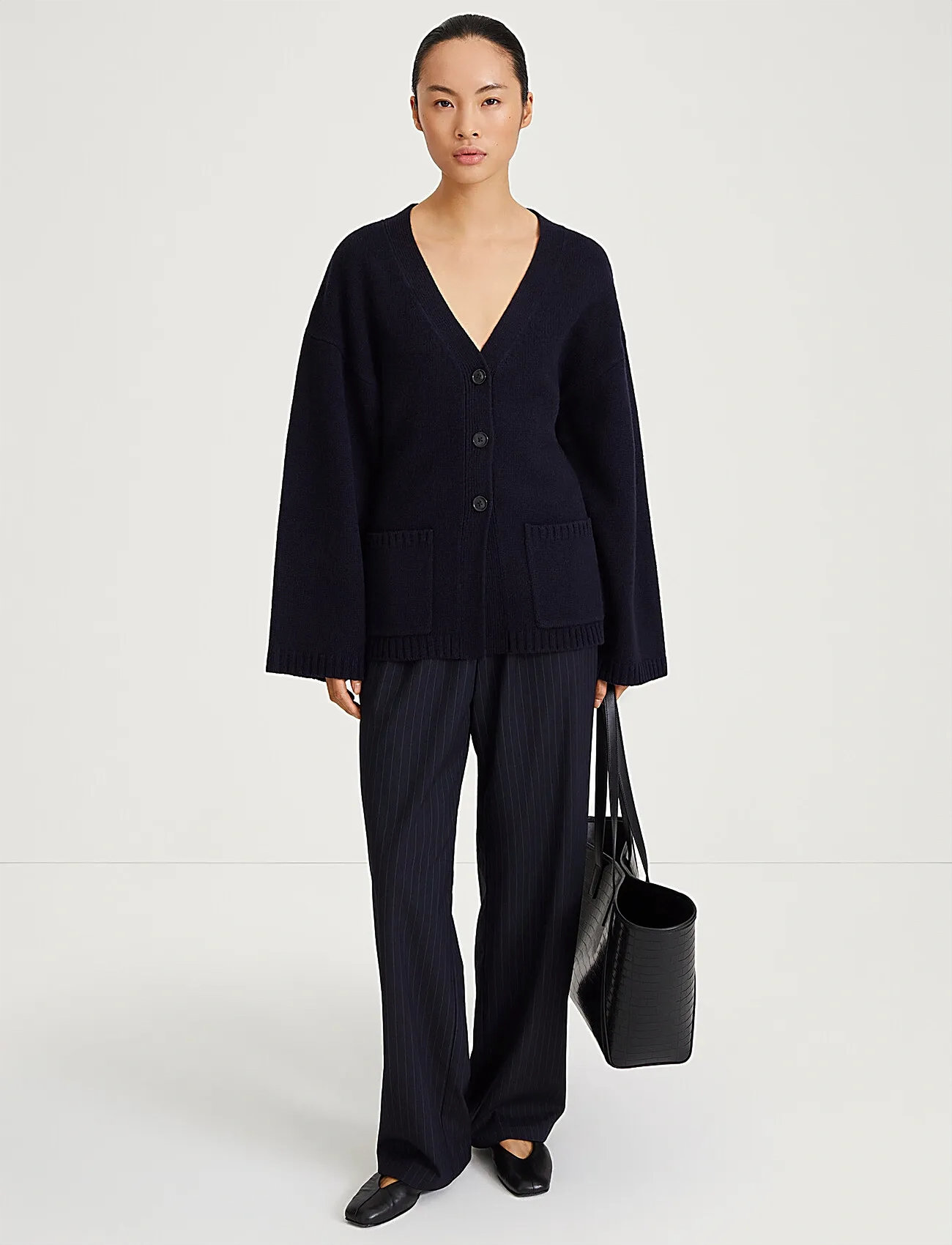 Stylein Helia Cardigan, XL, Navy, Strik > Cardigans, Dame