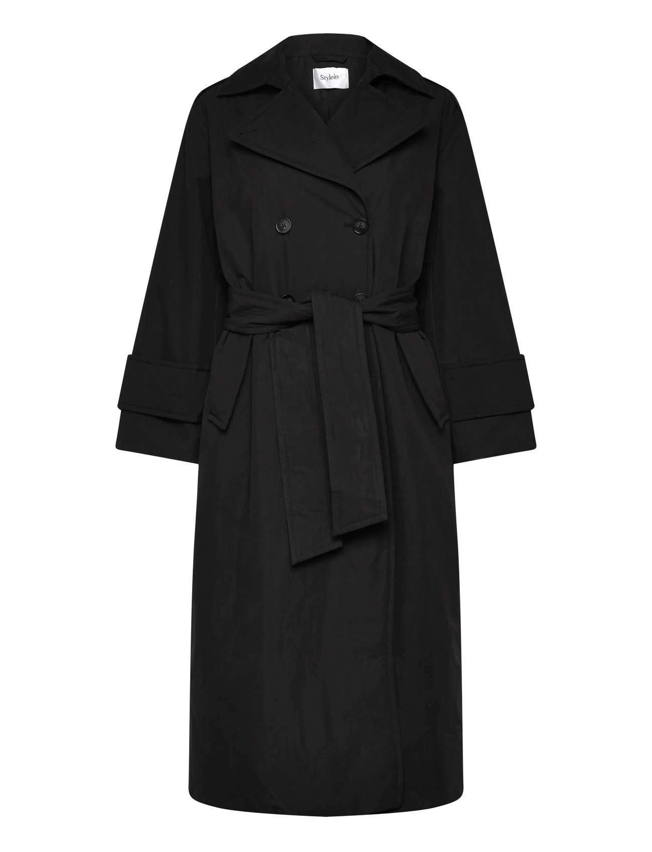 STYLEIN Sandra Gefüttert Trench Schwarz - XS - Damen
