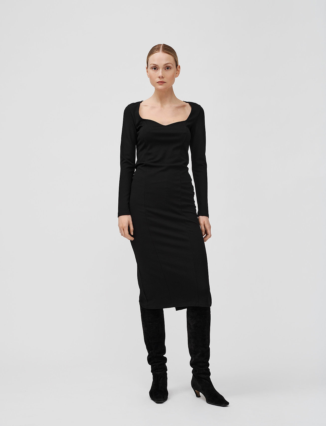 Stylein - DIVA DRESS - cocktail dresses - black - 0