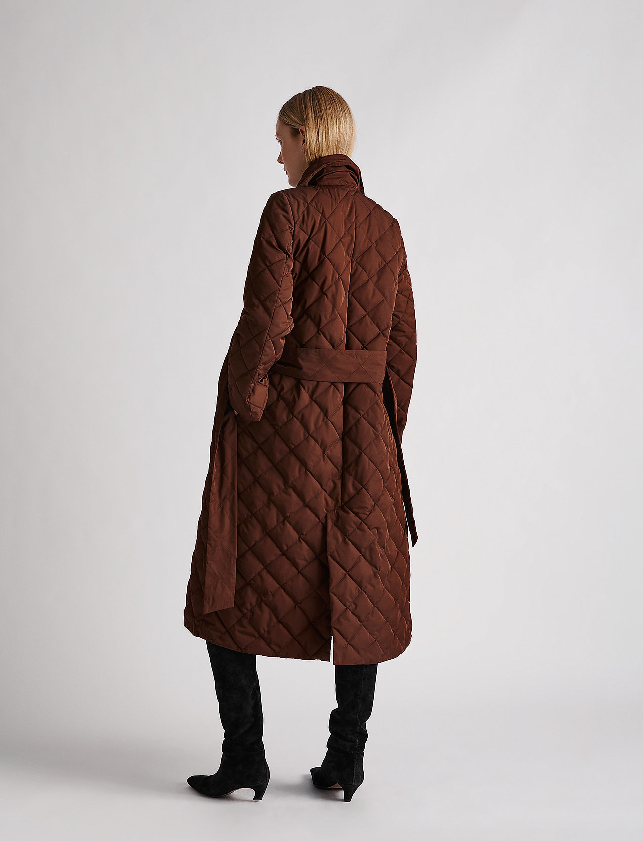 Stylein - HEDEMORA COAT - padded coats - dark brown - 3
