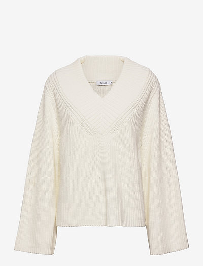 AMBERLYN SWEATER - sweaters - white