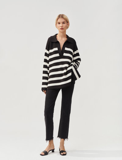 ARIEN SWEATER - megzti drabužiai - striped