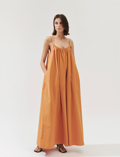 MILO DRESS - maxi dresses - orange