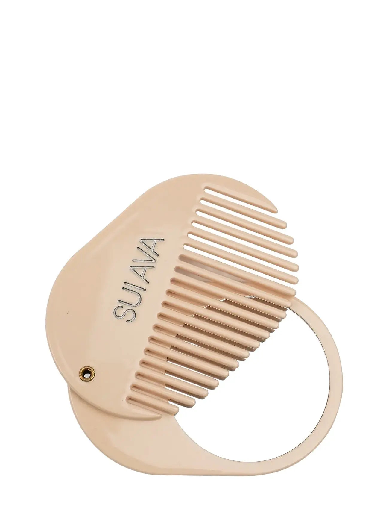 SUI AVA Sui Ava Mirror/Comb, One Size, Beige, Hair Brushes & Combs > Combs, Dame