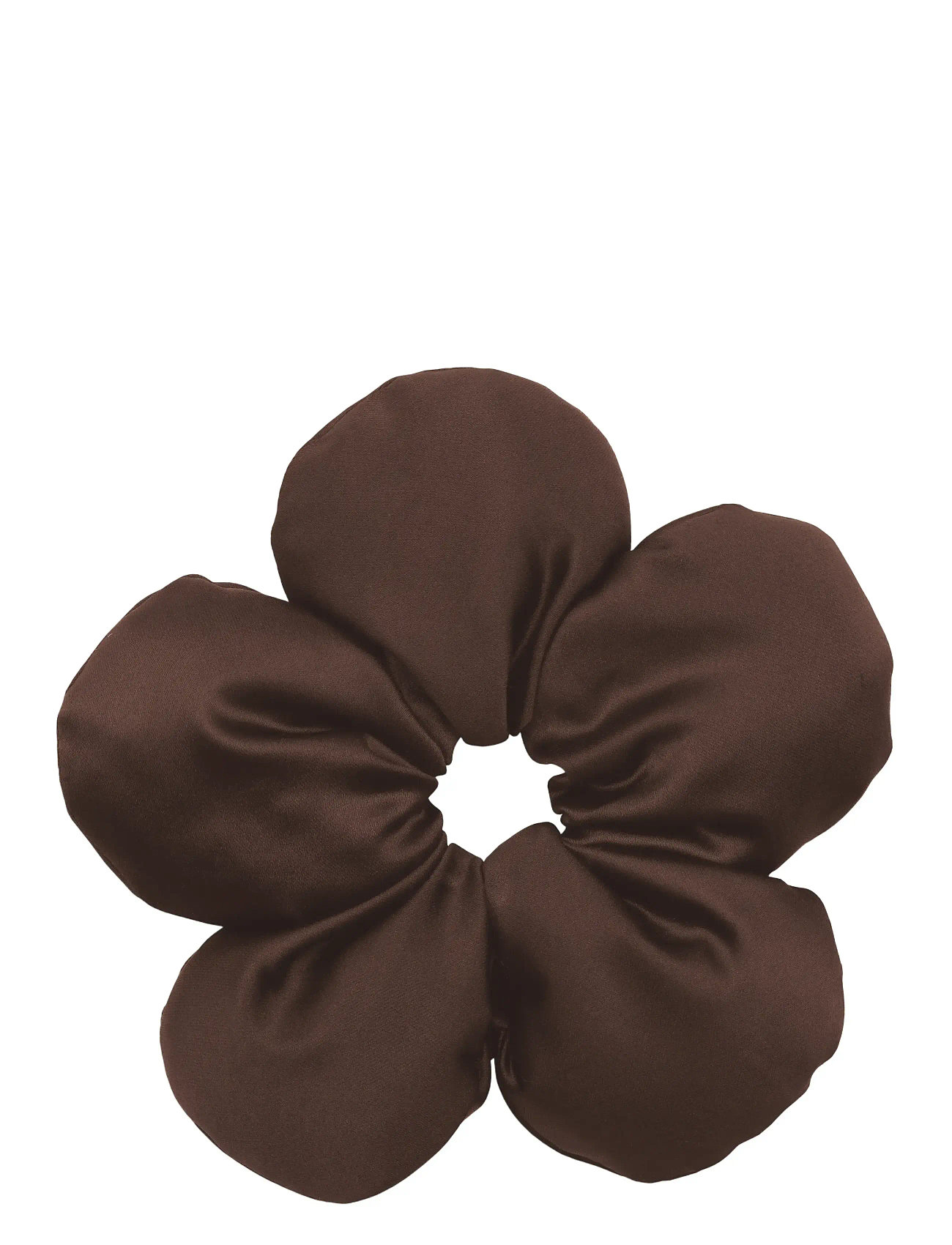 SUI AVA Flower Pillow Scrunchie Braun - BIG - Damen