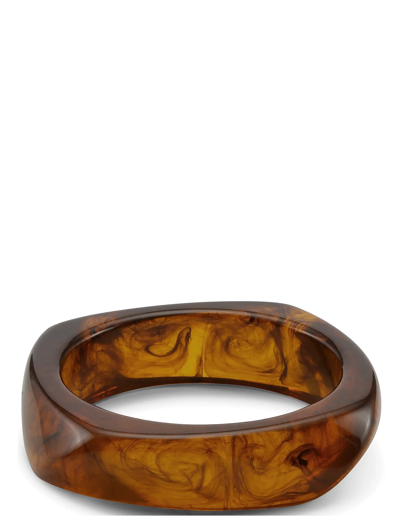 SUI AVA Chunky Bangle Braun - One Size - Damen