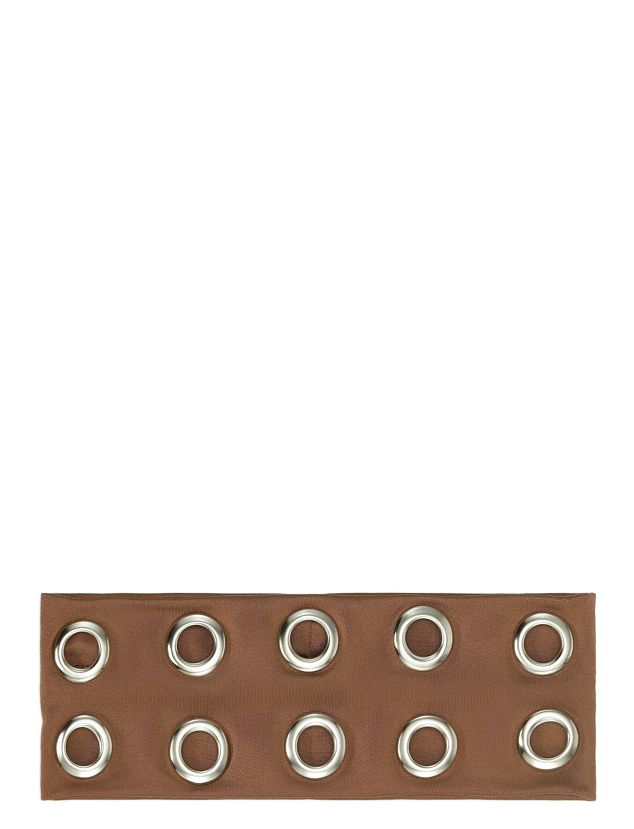 SUI AVA Eyelet Headband Braun - One Size - Damen
