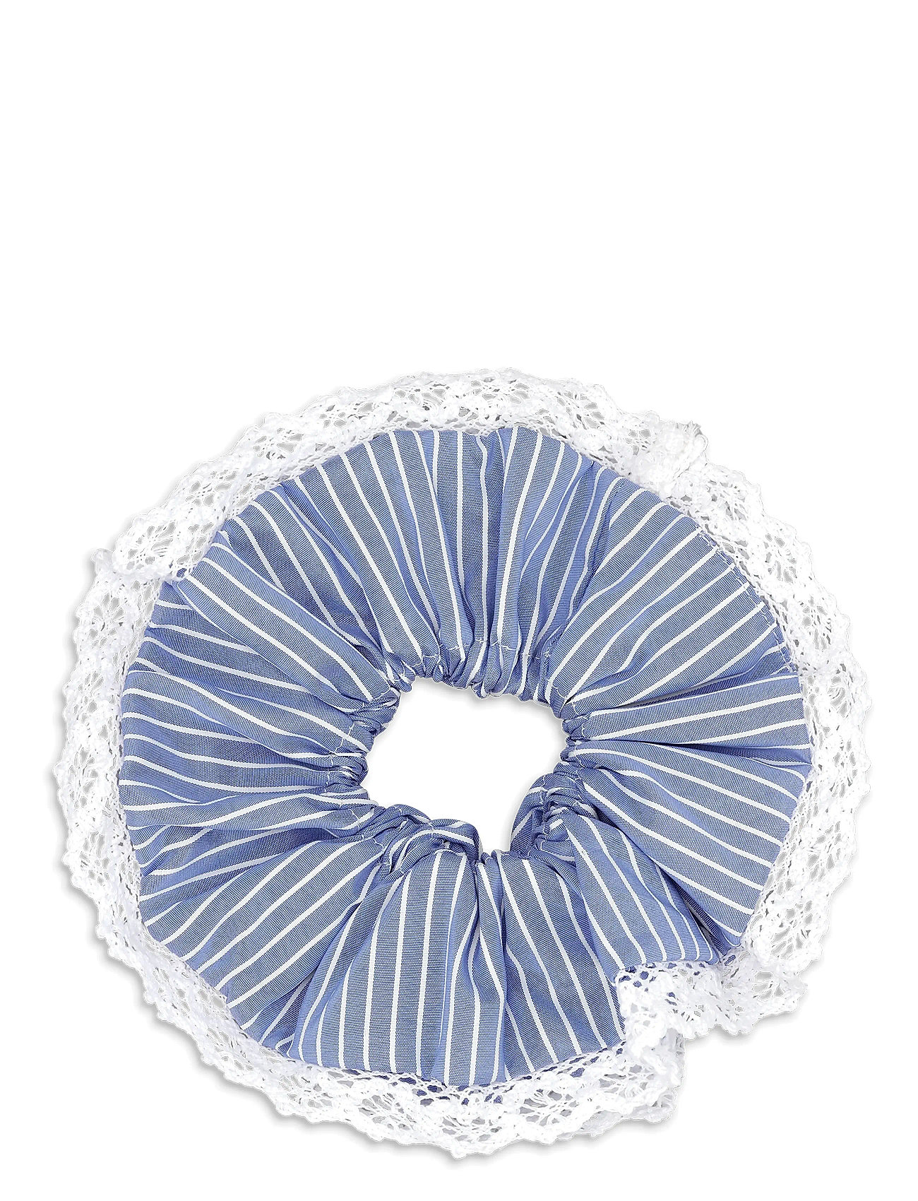 SUI AVA Blueberry Lace Scrunchie, One Size, Blue, Hårtilbehør > Scrunchies, Dame