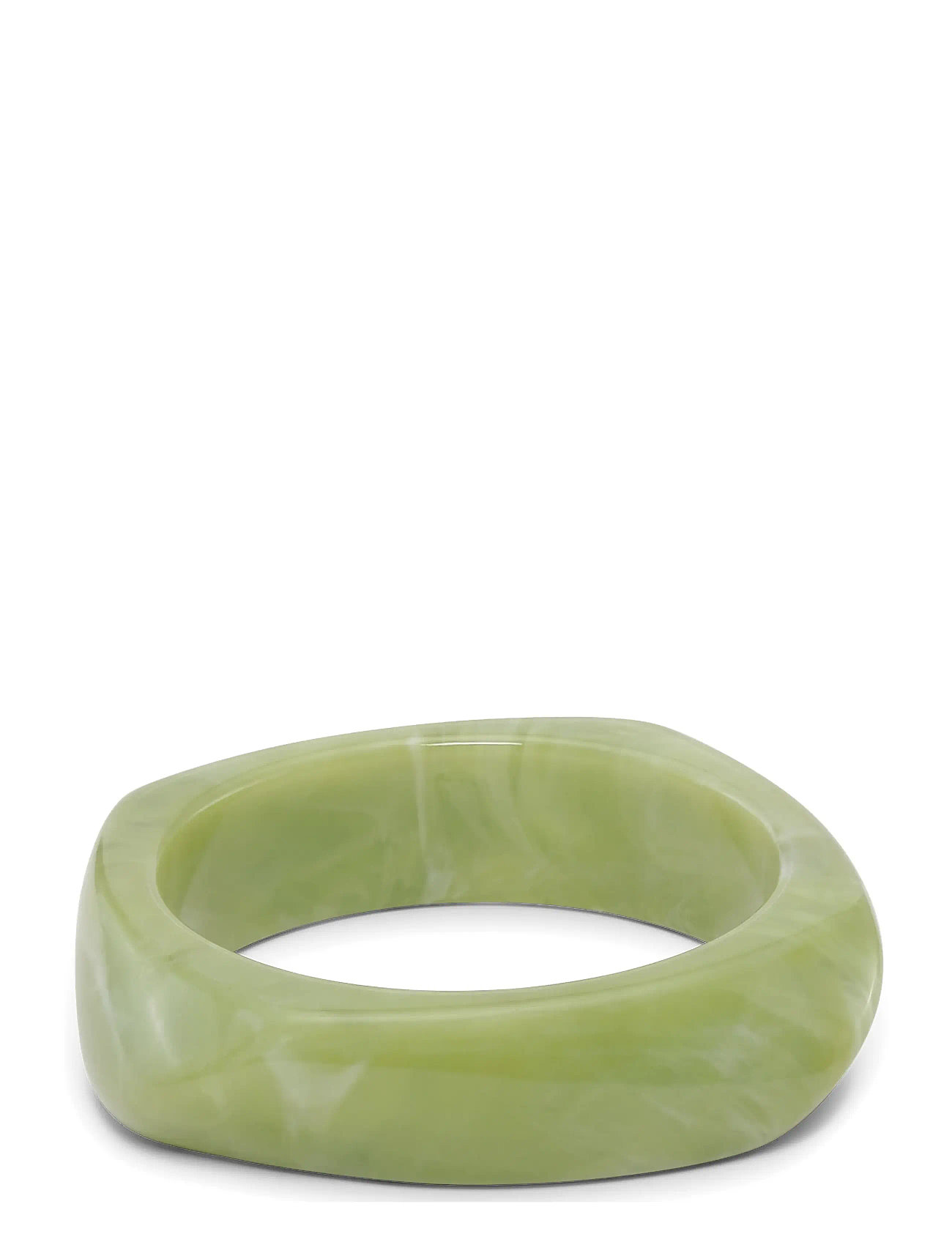 SUI AVA Chunky Bangle Grün - One Size - Damen