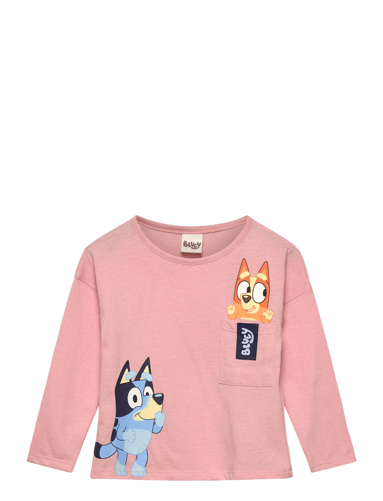 BLUEY Tshirt Pink - 116 - Kinder