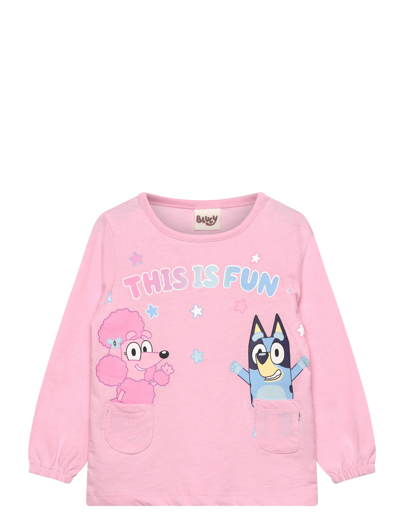 BLUEY Tshirt Pink - 116 - Kinder