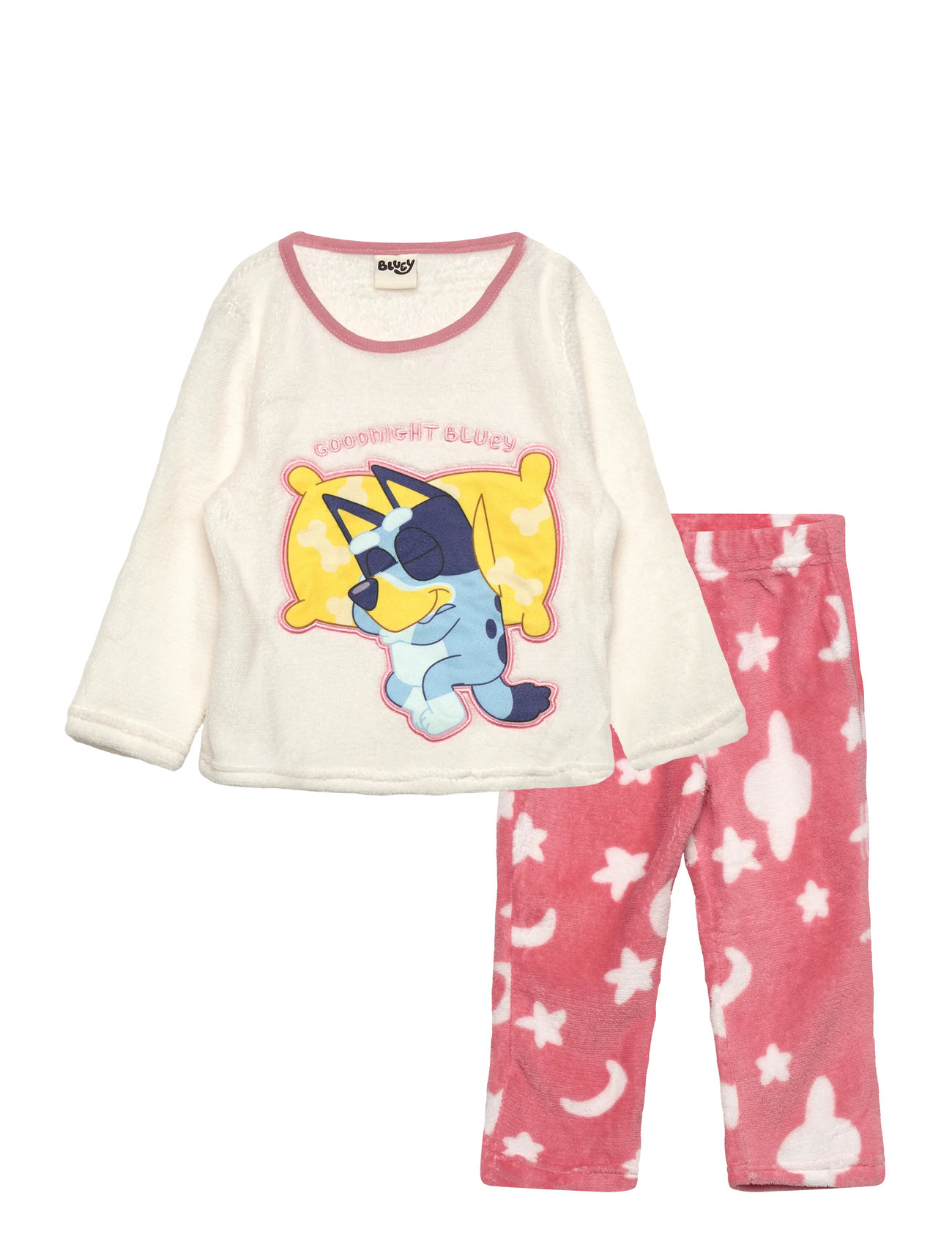 Bluey Pyjama, 98, Cream, Pyjamas > Pyjamas-Sæt, Børn