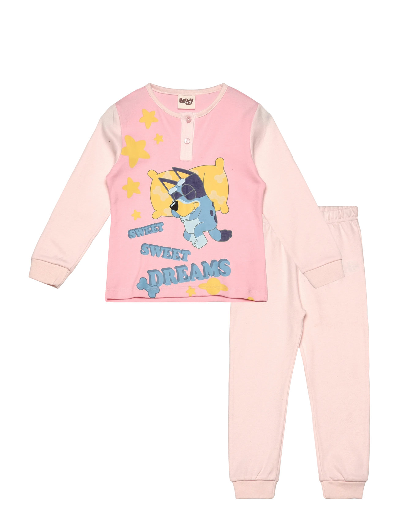Bluey Pyjama, 110, Pink, Pyjamas > Pyjamas-Sæt, Børn