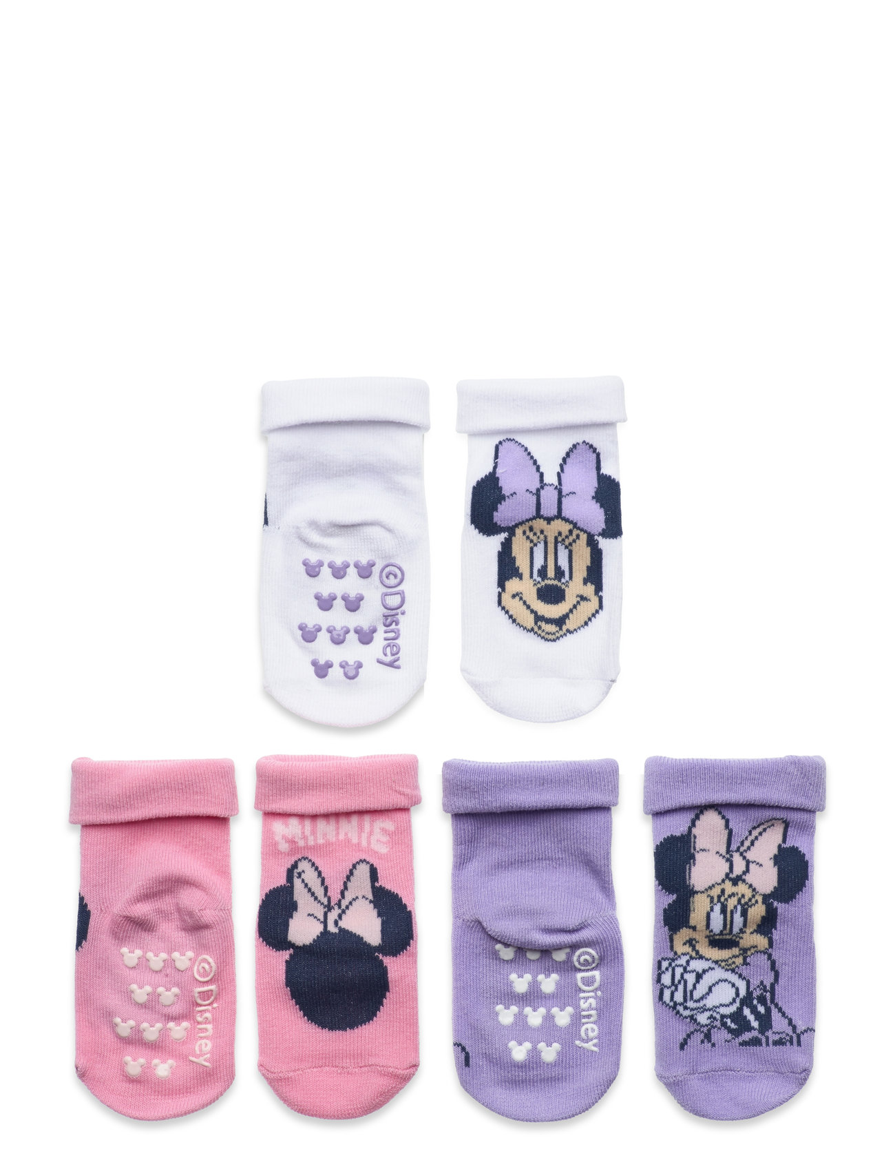 Socks Sokker Strømper Multi/patterned Minnie Mouse