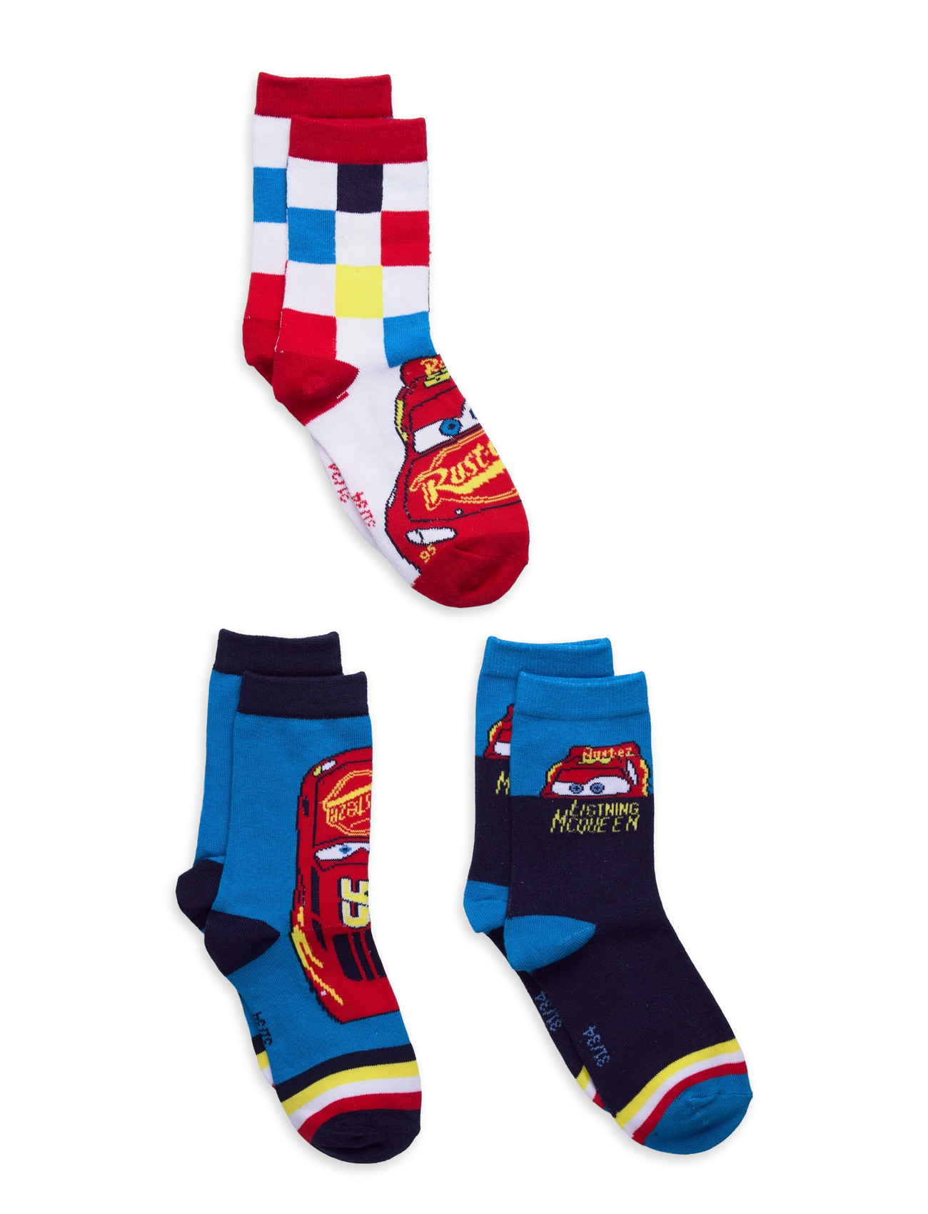 Biler Socks, 23/26, Multi/patterned, Sokker & Strømpebukser > Sokker, Børn