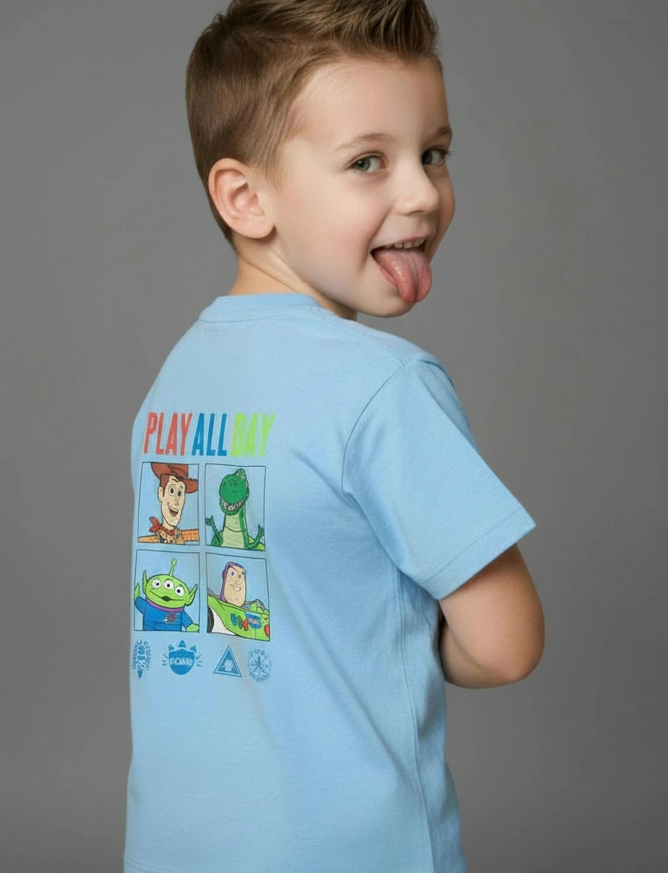 Toy Story Tshirt, 104, Blue, T-Shirts > Kortærmede, Børn