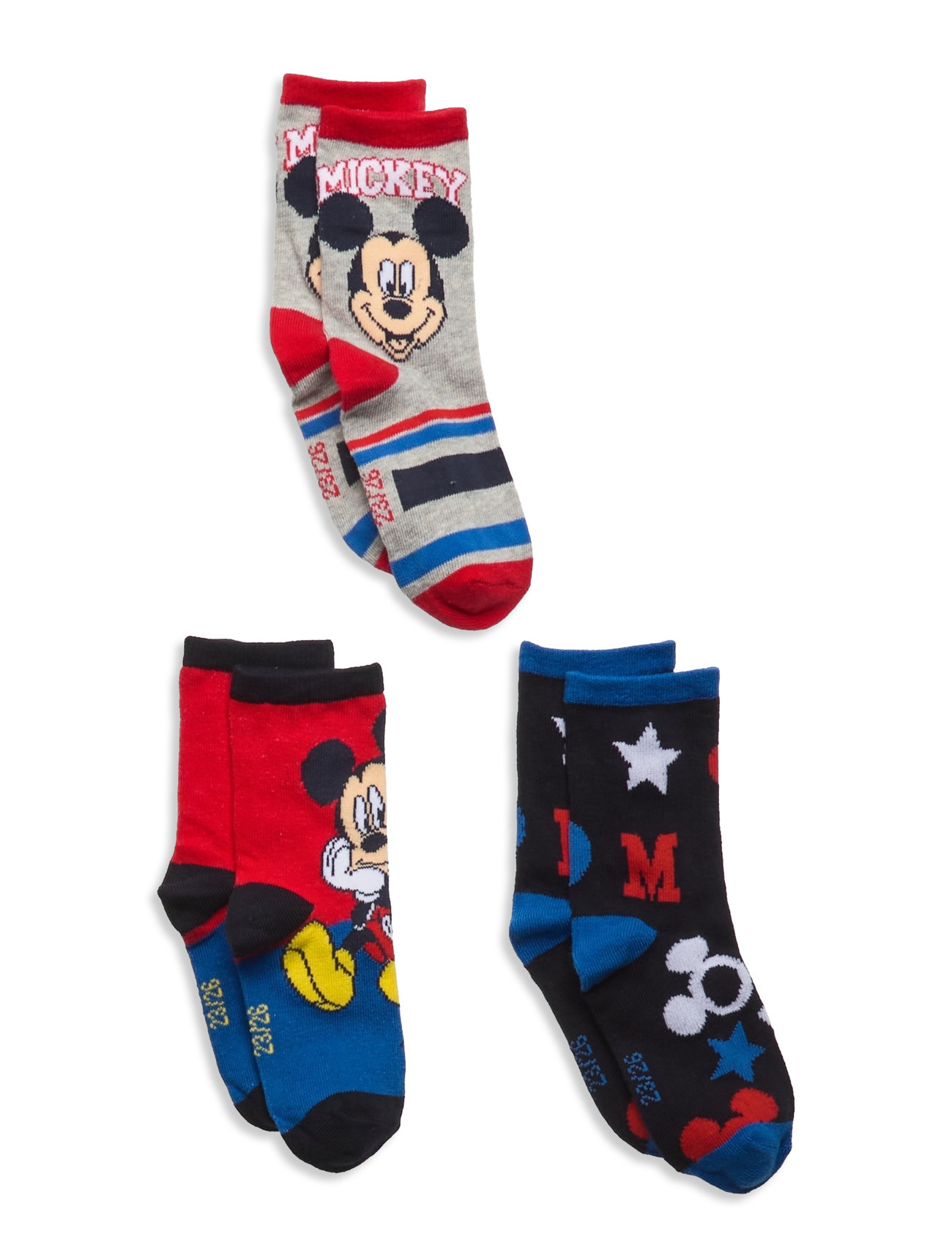 Socks Sokker Strømper Multi/patterned Mickey Mouse