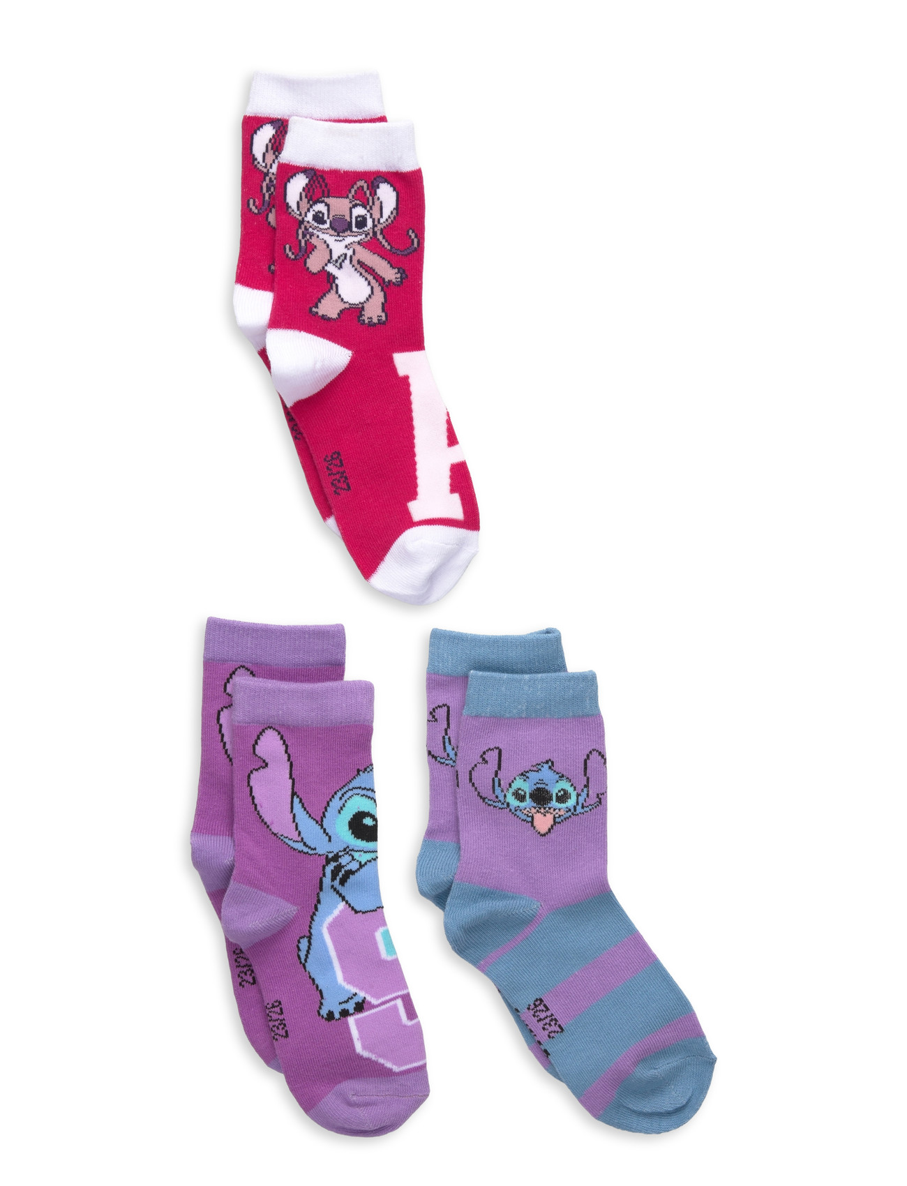 Lilo & Stitch Socks, 31/34, Multi/patterned, Sokker & Strømpebukser > Sokker, Børn