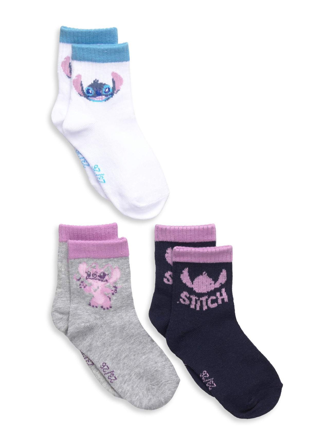 Lilo & Stitch Socks, 31/34, Multi/patterned, Sokker & Strømpebukser > Sokker, Børn