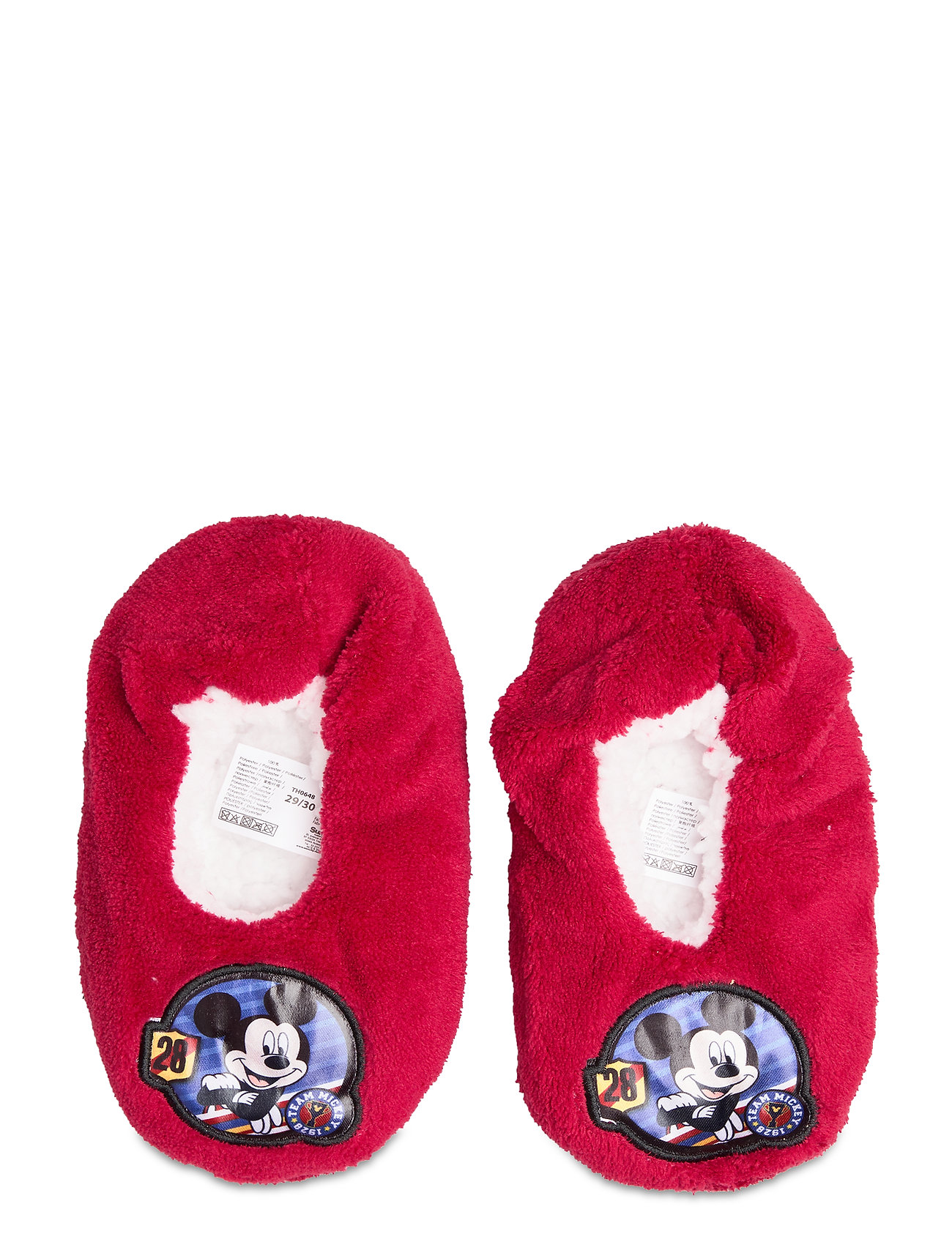 Polar Socks Slippers Inneskor Röd Mickey Mouse