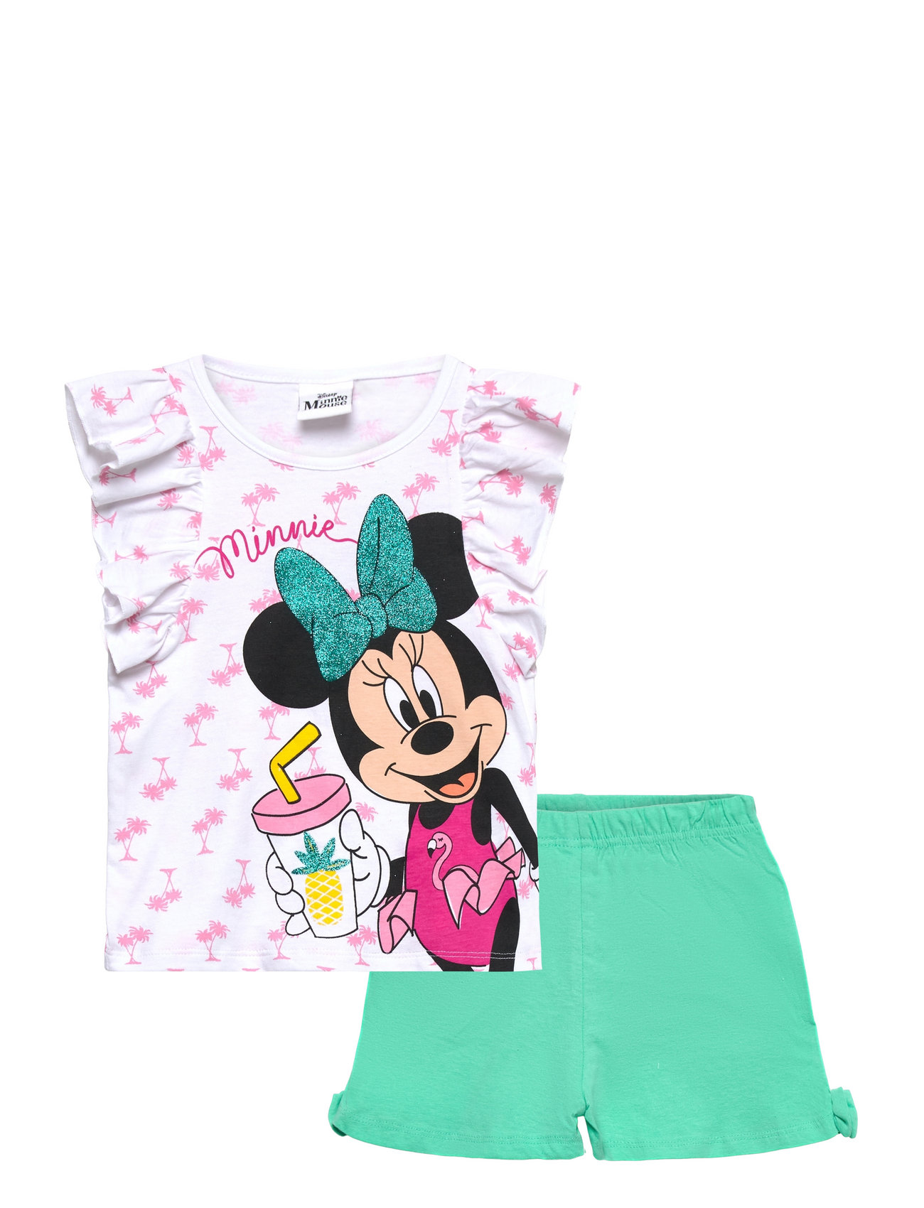 Pyjamas Pyjamassæt Multi/patterned Minnie Mouse