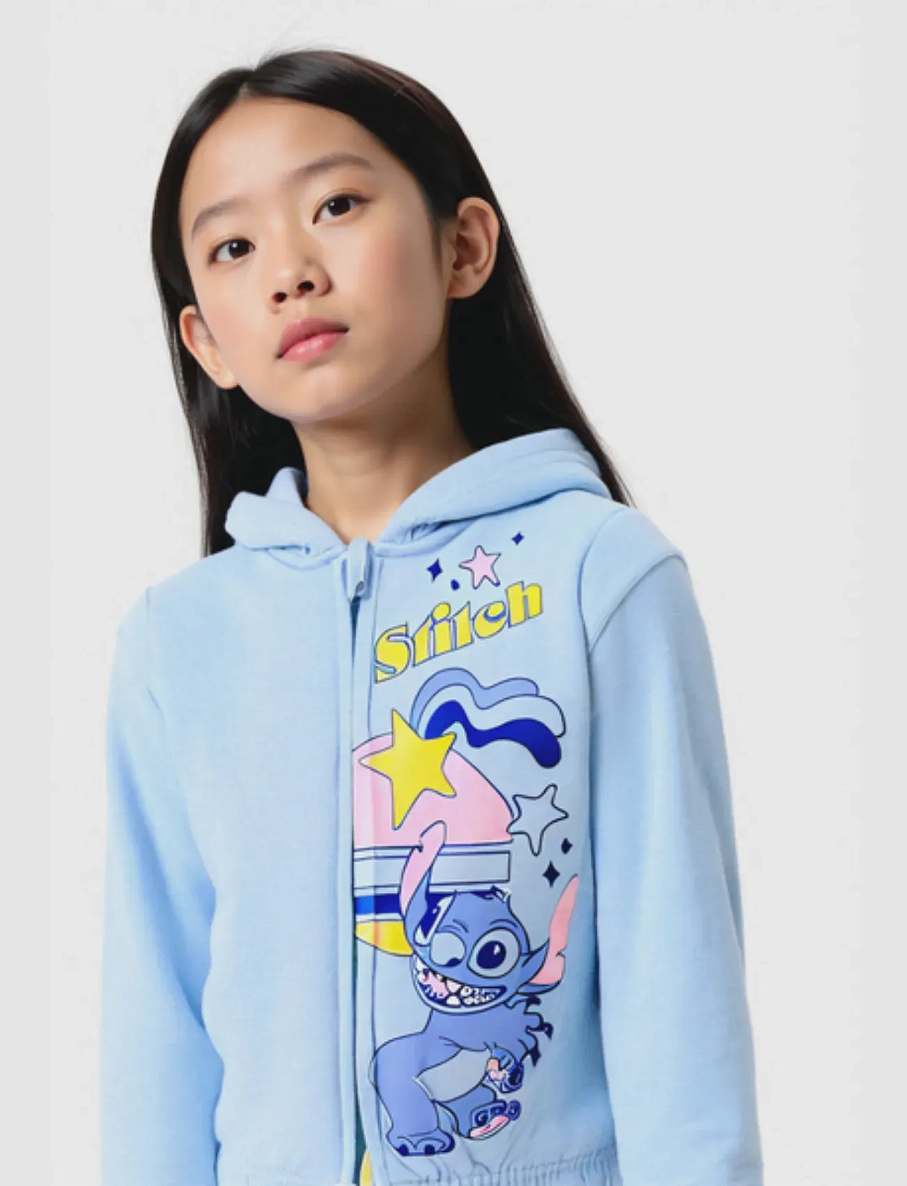 Lilo & Stitch Sweats, 104, Blue, Sweatshirts & Hættetrøjer > Hættetrøjer, Børn