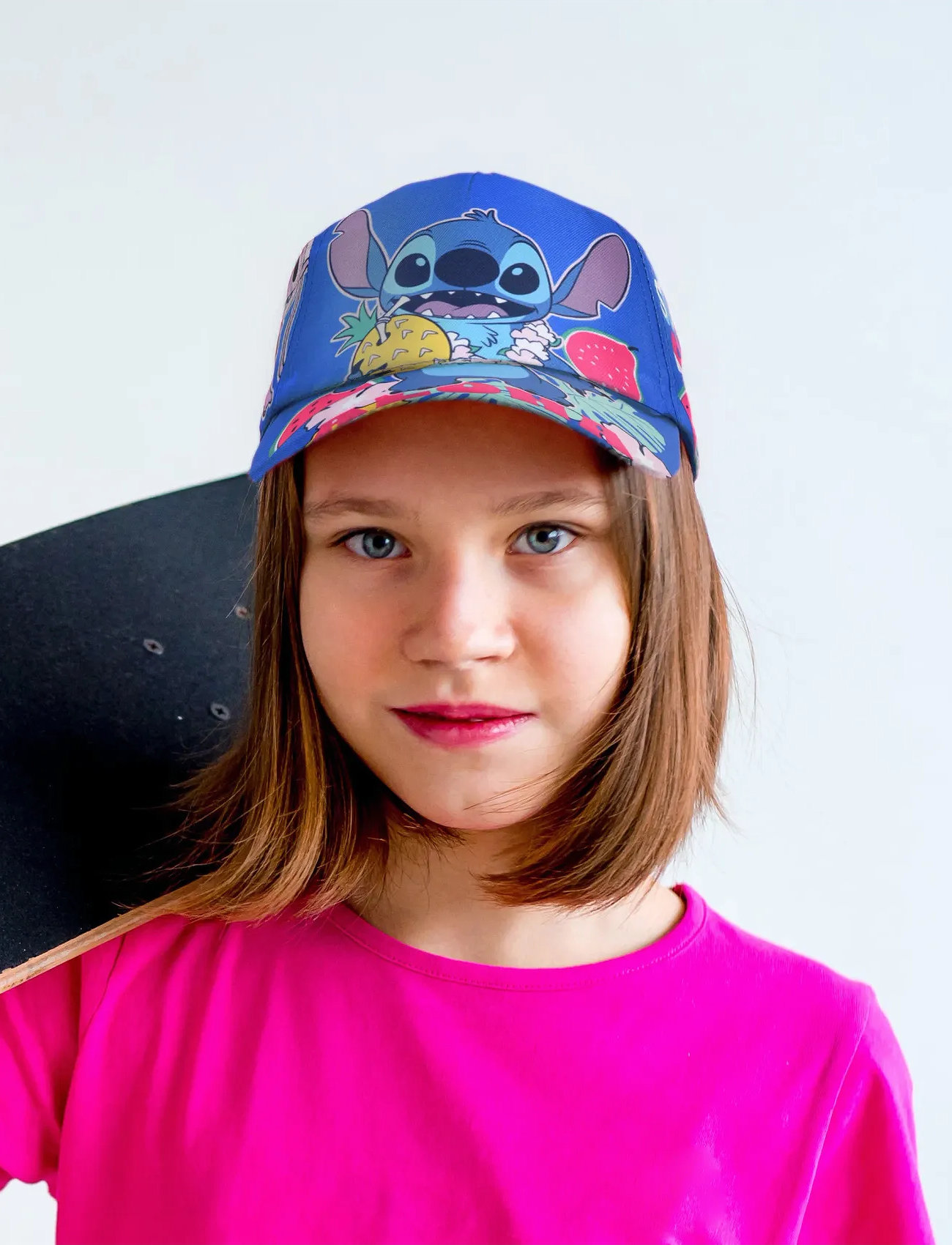 Lilo & Stitch Cap, 54, Blue, Hovedbeklædning > Kasketter, Børn