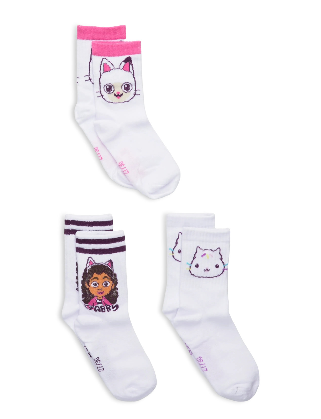 Gabby's Dollhouse Socks, 31/34, White, Sokker & Strømpebukser > Sokker, Børn