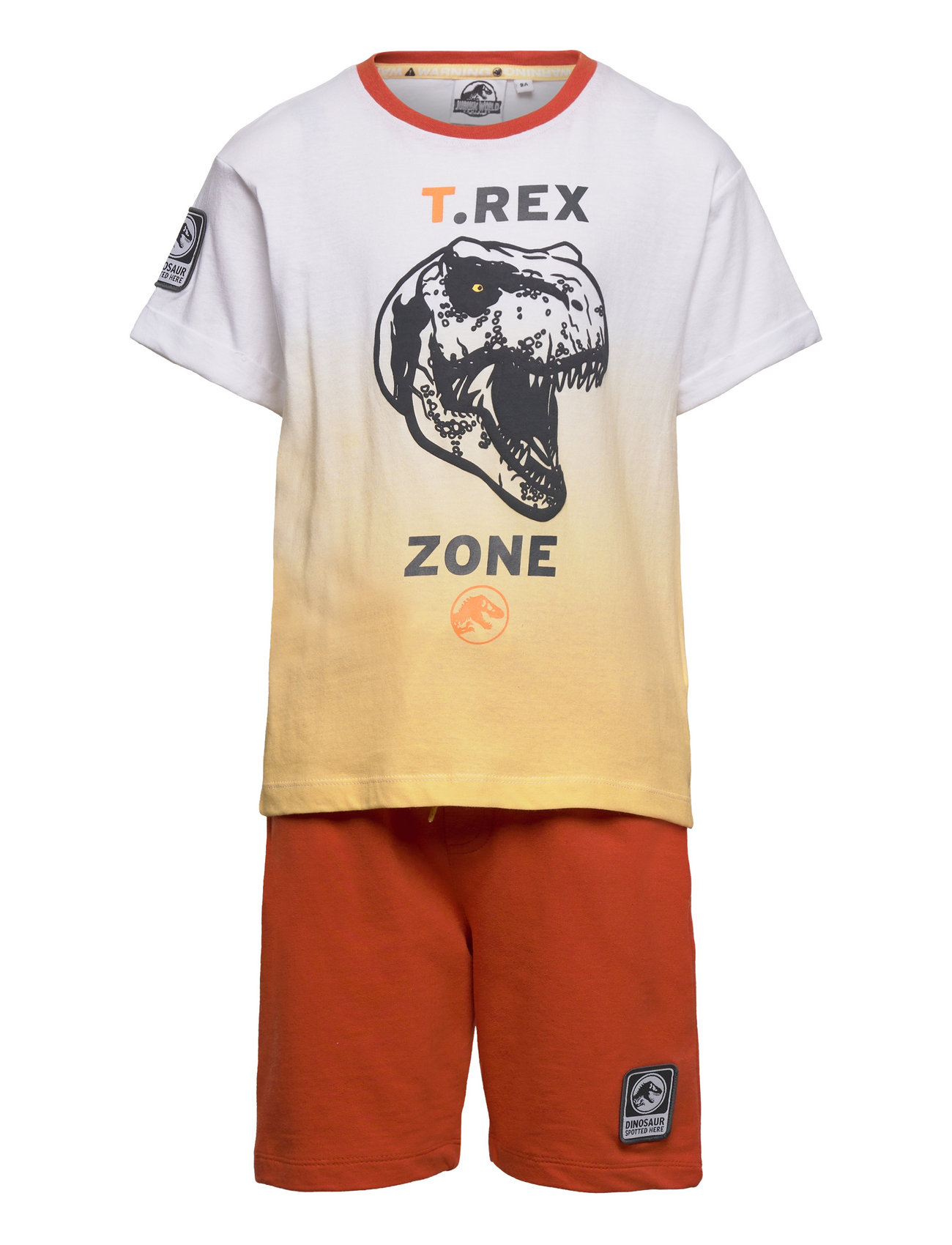 Set 2P Bermuda + Ts Sets Sets With Short-sleeved T-shirt Multi/patterned Jurassic World