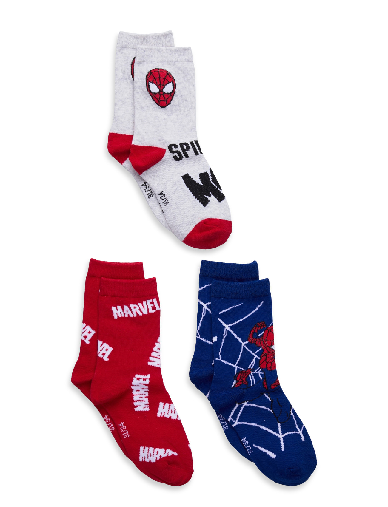 Spider-man Socks, 31/34, Red, Sokker & Strømpebukser > Sokker, Børn