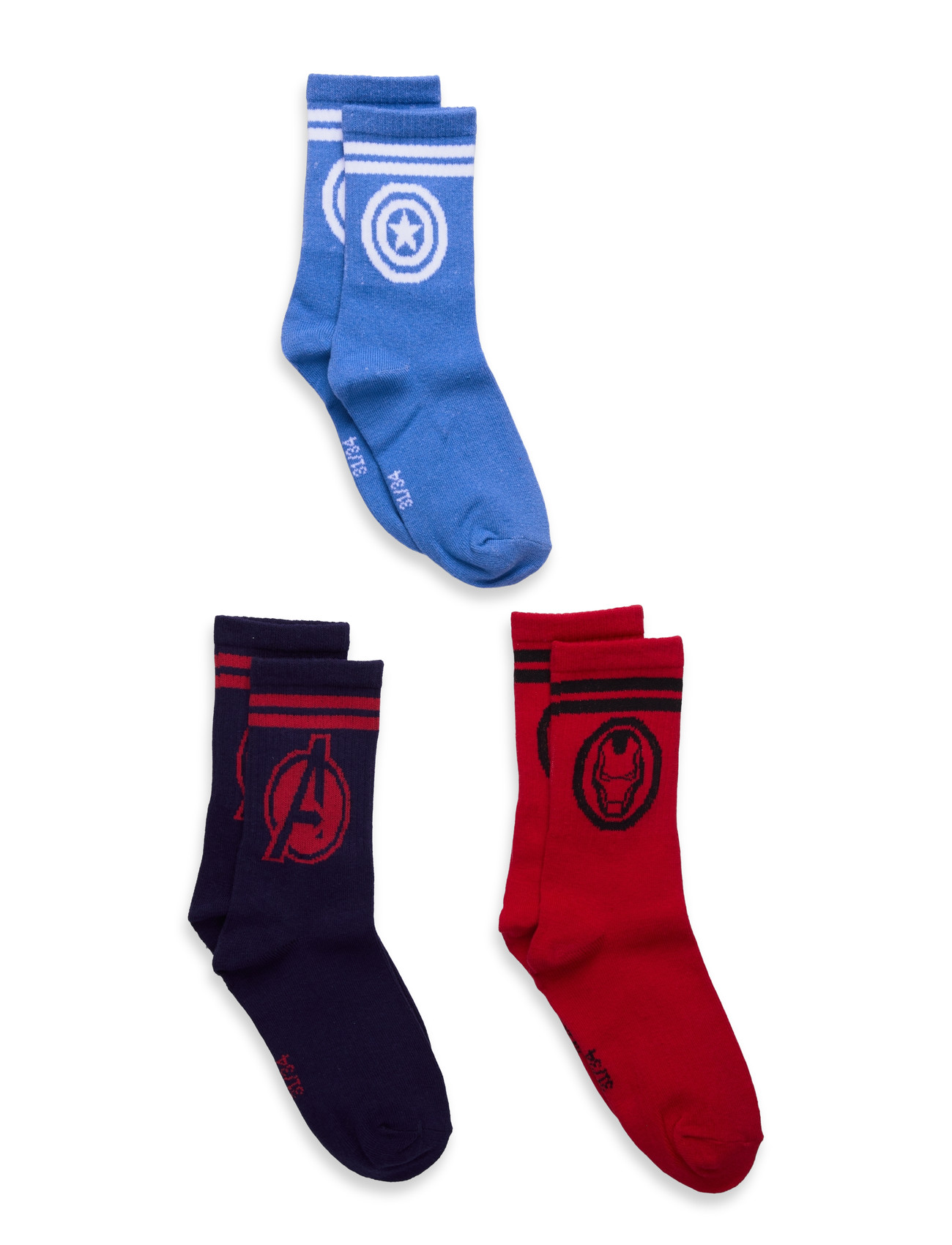 Marvel Socks, 31/34, Blue, Sokker & Strømpebukser > Sokker, Børn