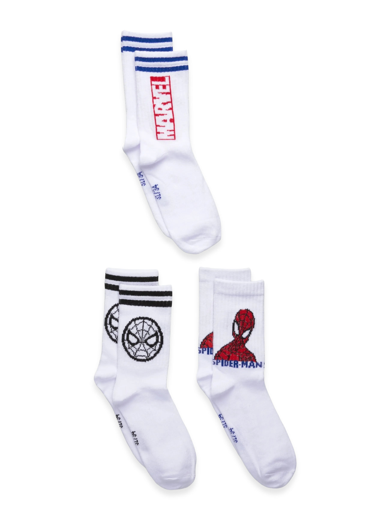 MARVEL Socken Weiß - 27/30 - Kinder