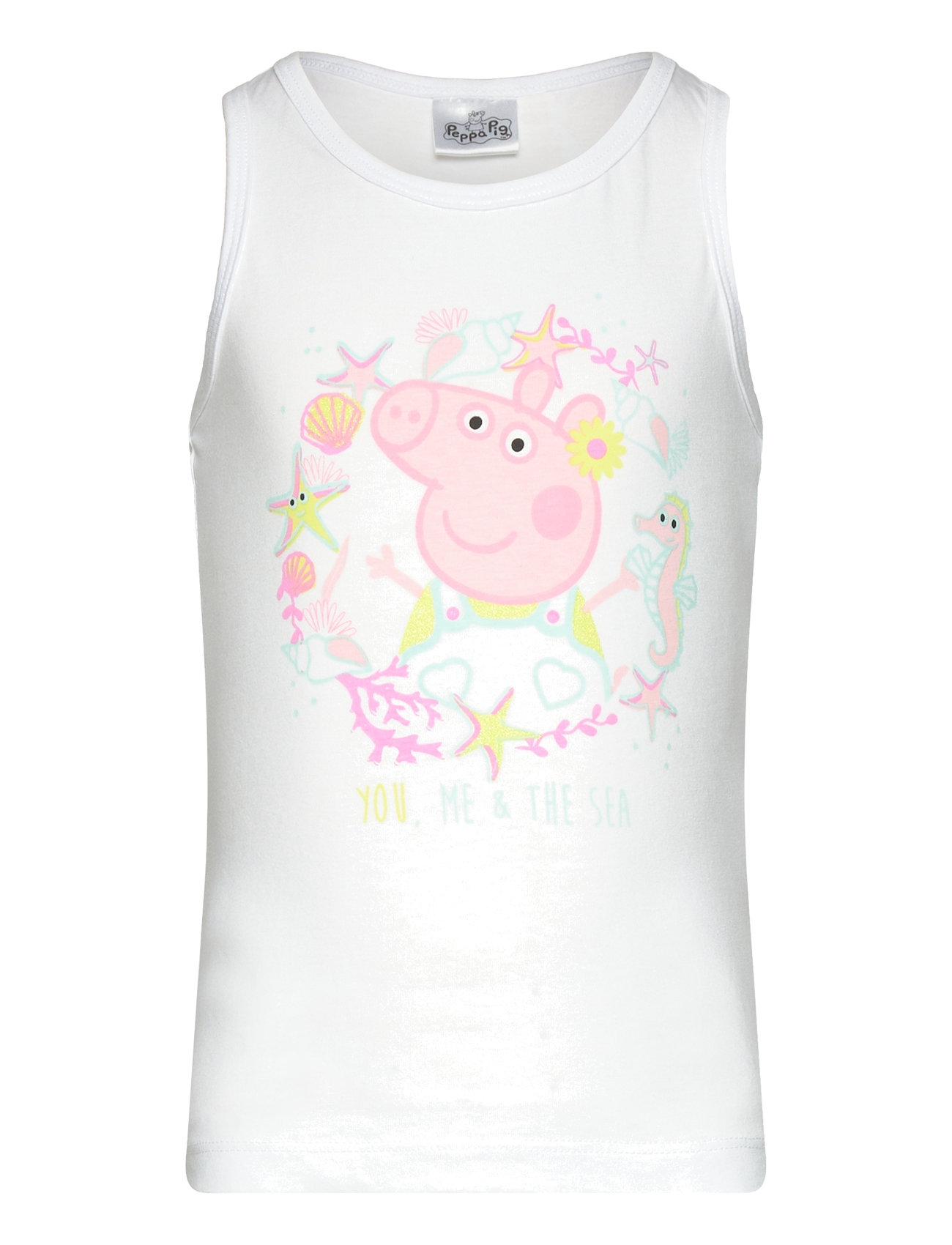Tank Top White Peppa Pig