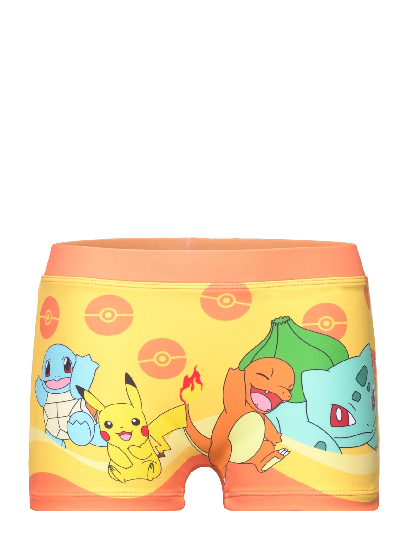 PÓKEMON Bademode Orange - 140 - Kinder